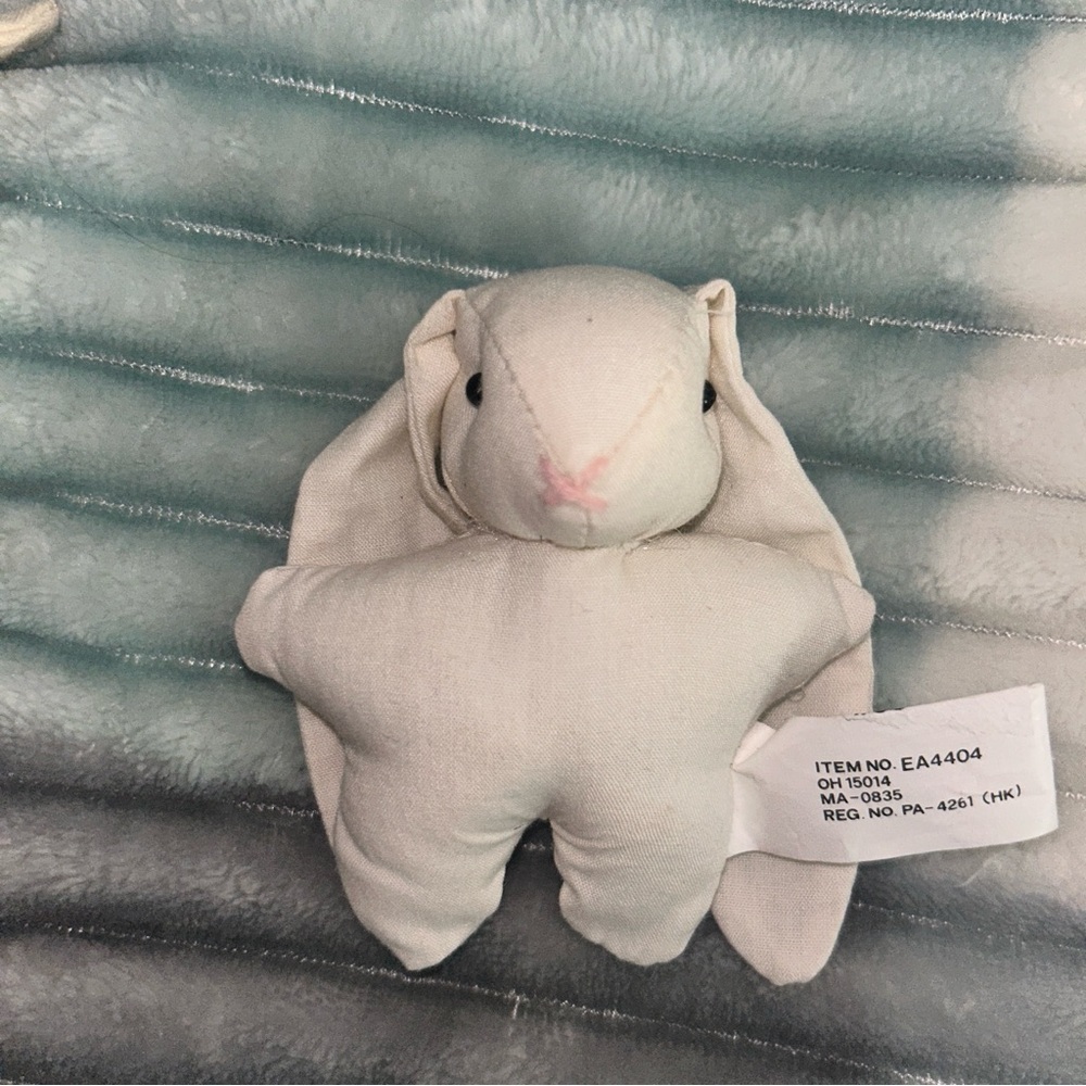 Easter Bunny White Plush Bunny Toy